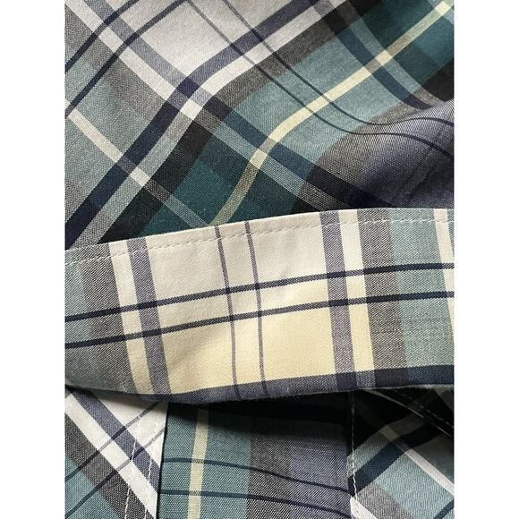 Vintage Wrangler X-Long Tails Single Needle Tailoring Button Shirt 15 1/2-33 - Picture 5 of 6